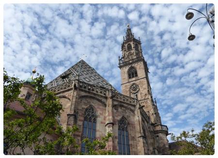 Esterno Duomo di Bolzano