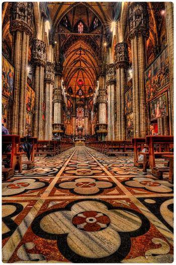 Interno del Duomo di Milano