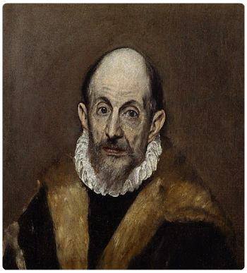 El Greco - autoritratto da anziano