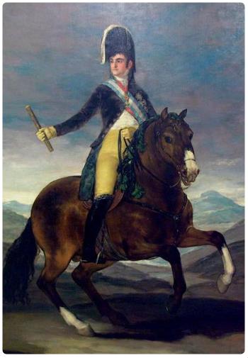 Ferdinando VII a Cavallo - Francisco Goya