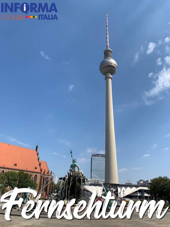 Fernsehturm - La torre della televisione di Berlino