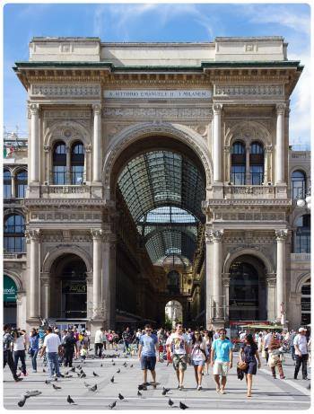 Galleria Vittorio Emanuele II a Milano