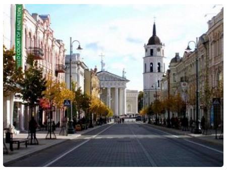 Una passeggiata per le strade di Vilnius