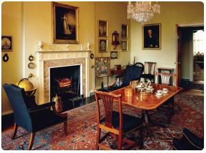 Interno casa georgiana