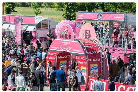 Arrivo del Giro d'Italia