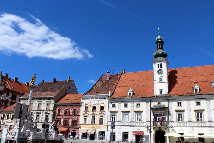 Foto della Glavni trg, la piazza principale di Maribor