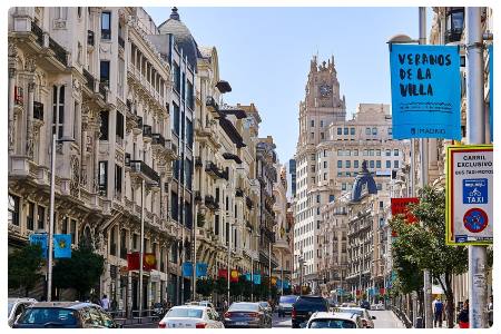 Gran Vía di Madrid