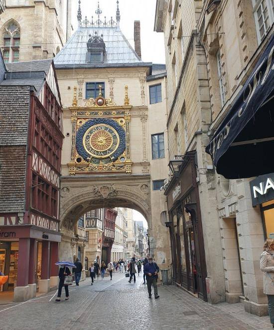 Gros Horloge di Rouen