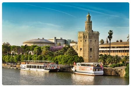 Guadalquivir e la Torre dell'Oro