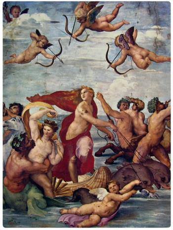 Il Trionfo di Galatea - Raffaello
