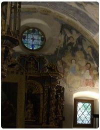 Interni Chiesa della Maddalena a Bolzano