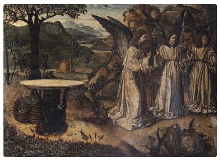 La visita dei tre angeli ad Abramo