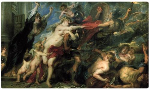 Le conseguenze della Guerra - Rubens - Galleria Palatina