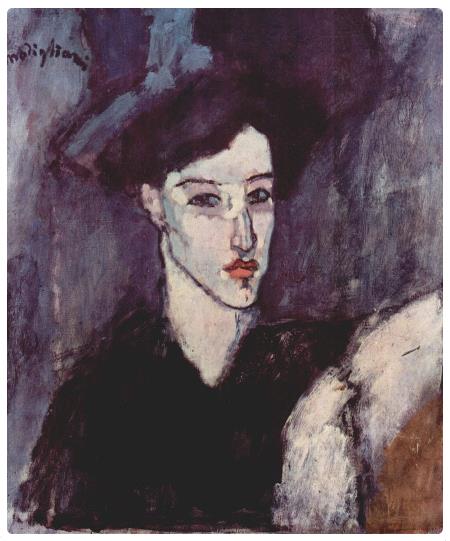 L'Ebrea - Modigliani 1908