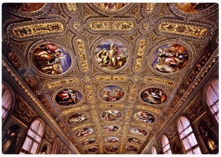 Soffitto Libreria Sansoviania