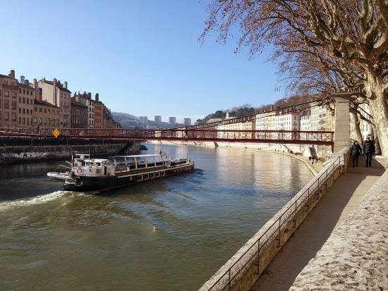 Lione dal fiume