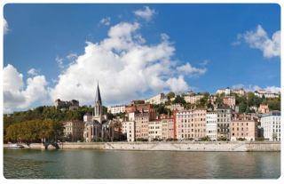 Lione dal fiume