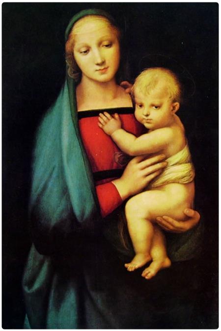Madonna del Gran Duca - Raffaello  - Galleria Palatina