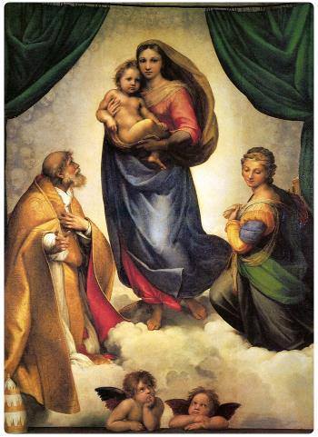 Madonna Sistina - Raffaello