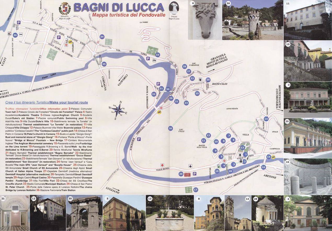 carte de bagni di lucca karte von bagni di lucca mapa bagni di lucca map of bagni di lucca