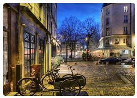 Quartiere Marais a Parigi