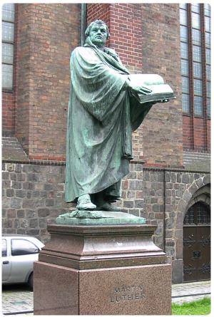Statua di Martin Lutero