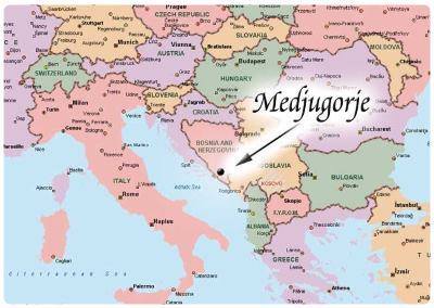 Medjugorje Localizzazione