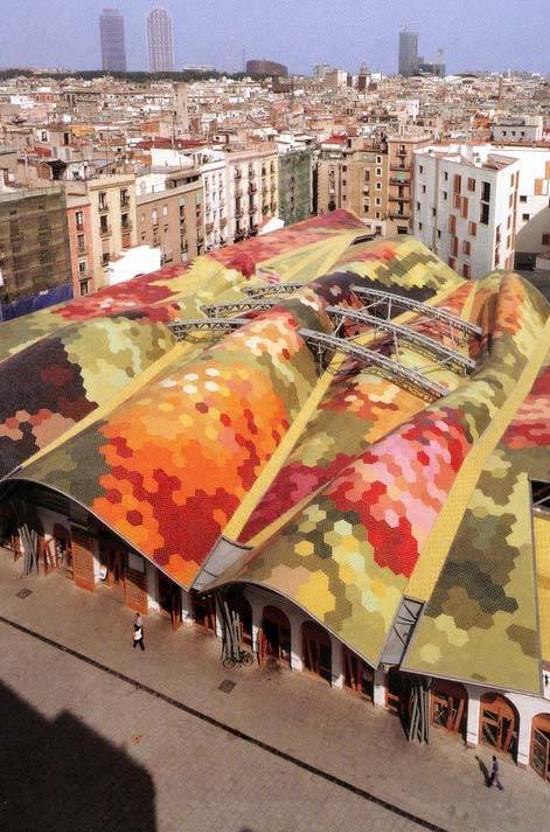 Mercato Santa Caterina a Barcellona