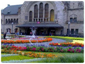 Aiuole e fiori a Metz