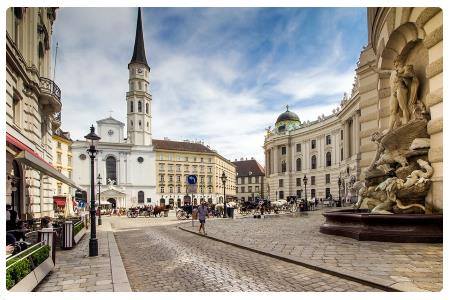 Michaelerplatz a Vienna