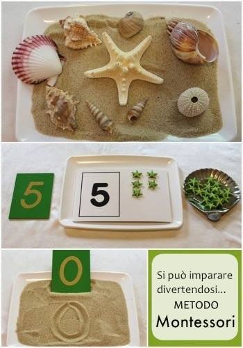 Contare con il metodo Montessori
