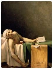 Morte di Marat - Jacques-Louis David