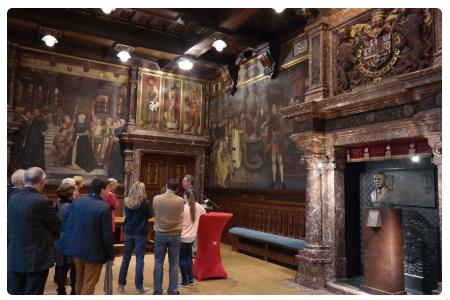 Municipio di Anversa -  Interno