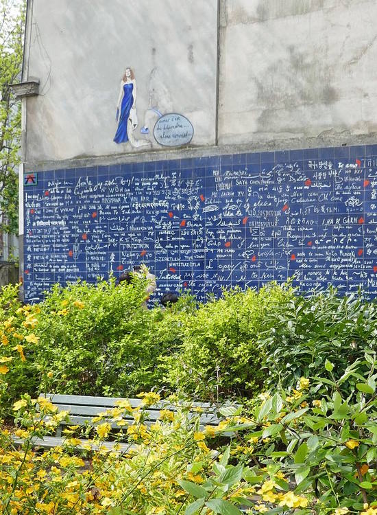 Mur des "Je t'aime"
