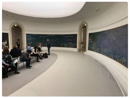 Museo de l'Orangerie e le ninfee di Monet