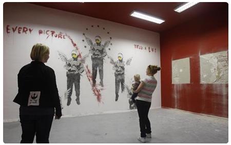 Banksy a Berlino