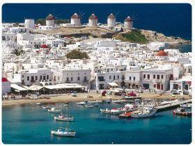 Mykonos è una delle isole simbolo della Grecia
