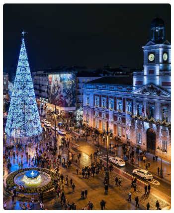 Foto Di Madrid A Natale.Natale A Madrid