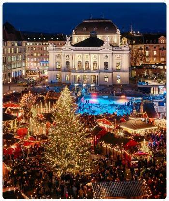 Mercatini Di Natale Zurigo Foto.Natale Zurigo Natale A Zurigo