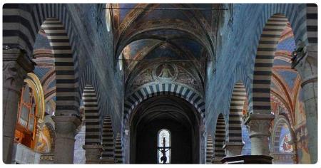 Navata centrale - Collegiata San Gimignano