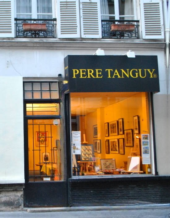 Il negozio di Père Tanguy - 14, rue Clauzel Parigi