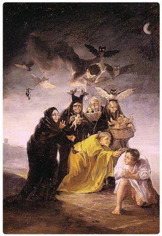 Notturno con Streghe - Francisco Goya