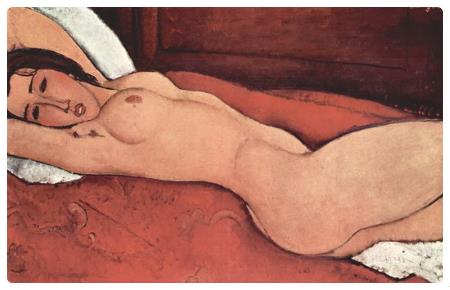 Nudo Sdraiato - 1917