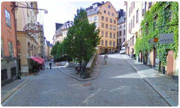 Osterlanggatan a Stoccolma