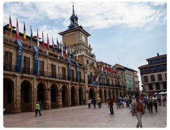 Plaza Mayor a Oviedo
