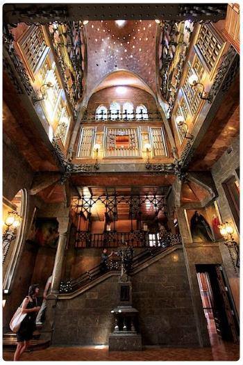 Architettura di Barcellona - Palau Guell Interno