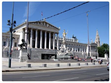 Palazzo del Parlamento a Vienna