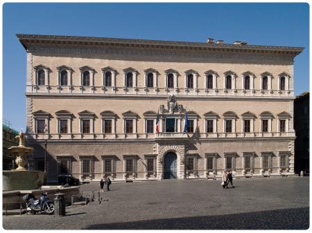 Palazzo Farnese a Roma