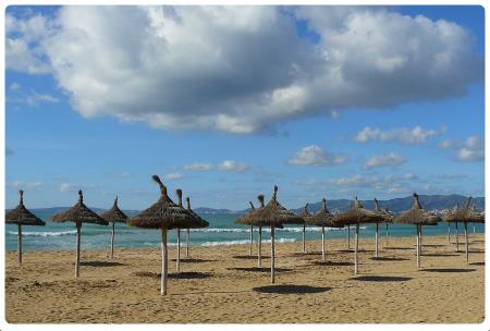 Spiaggia a Palma di Maiorca