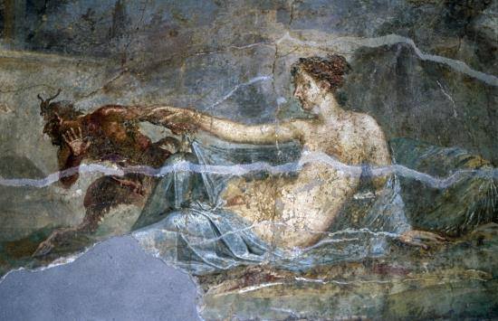 Pan Ermafrodita - Casa dei dioscuri a Pompei